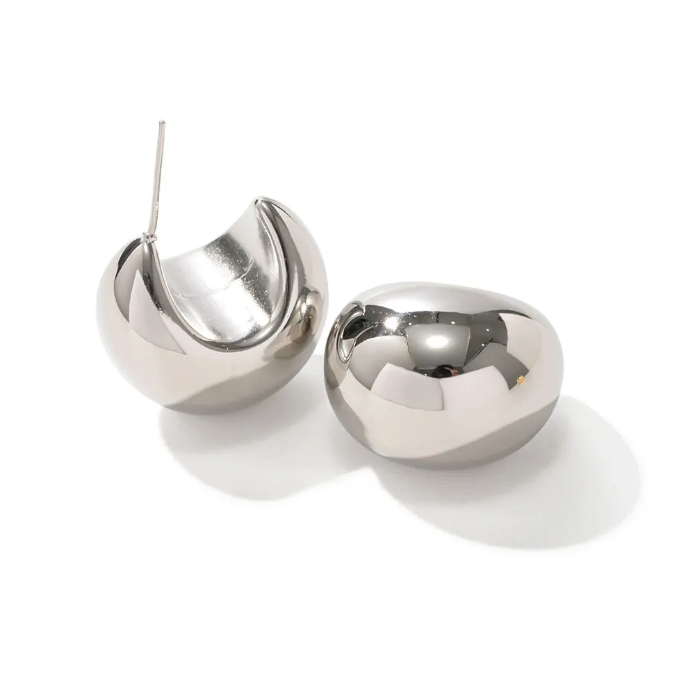 TEEK - Variety of Stainless Steel Drop n Cuff Earrings