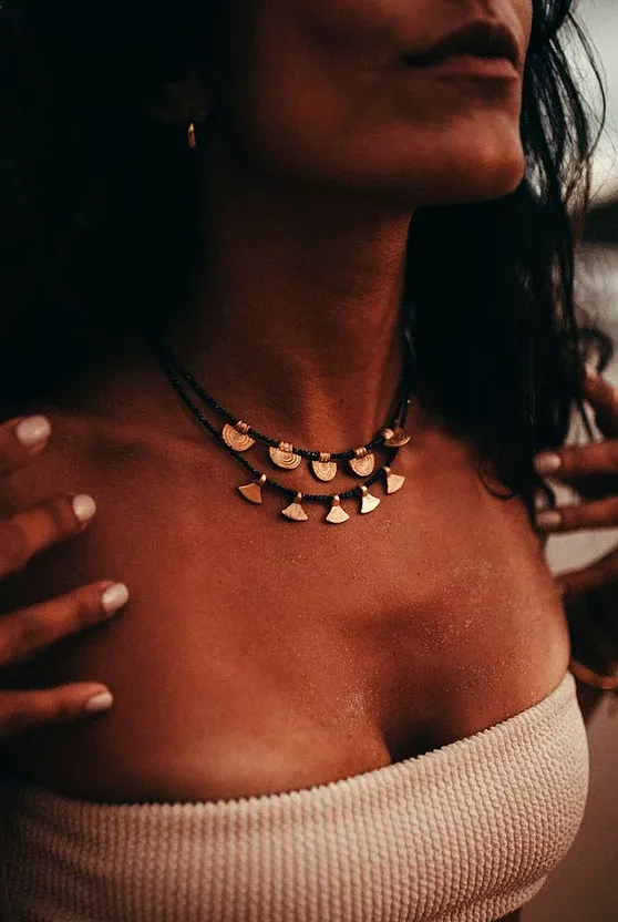 The Ella Pyrite Necklace