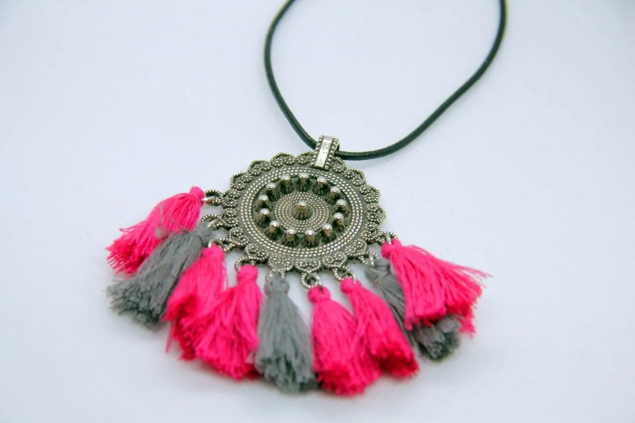 TOP SELLING Bohemia Feather Colorful Necklace