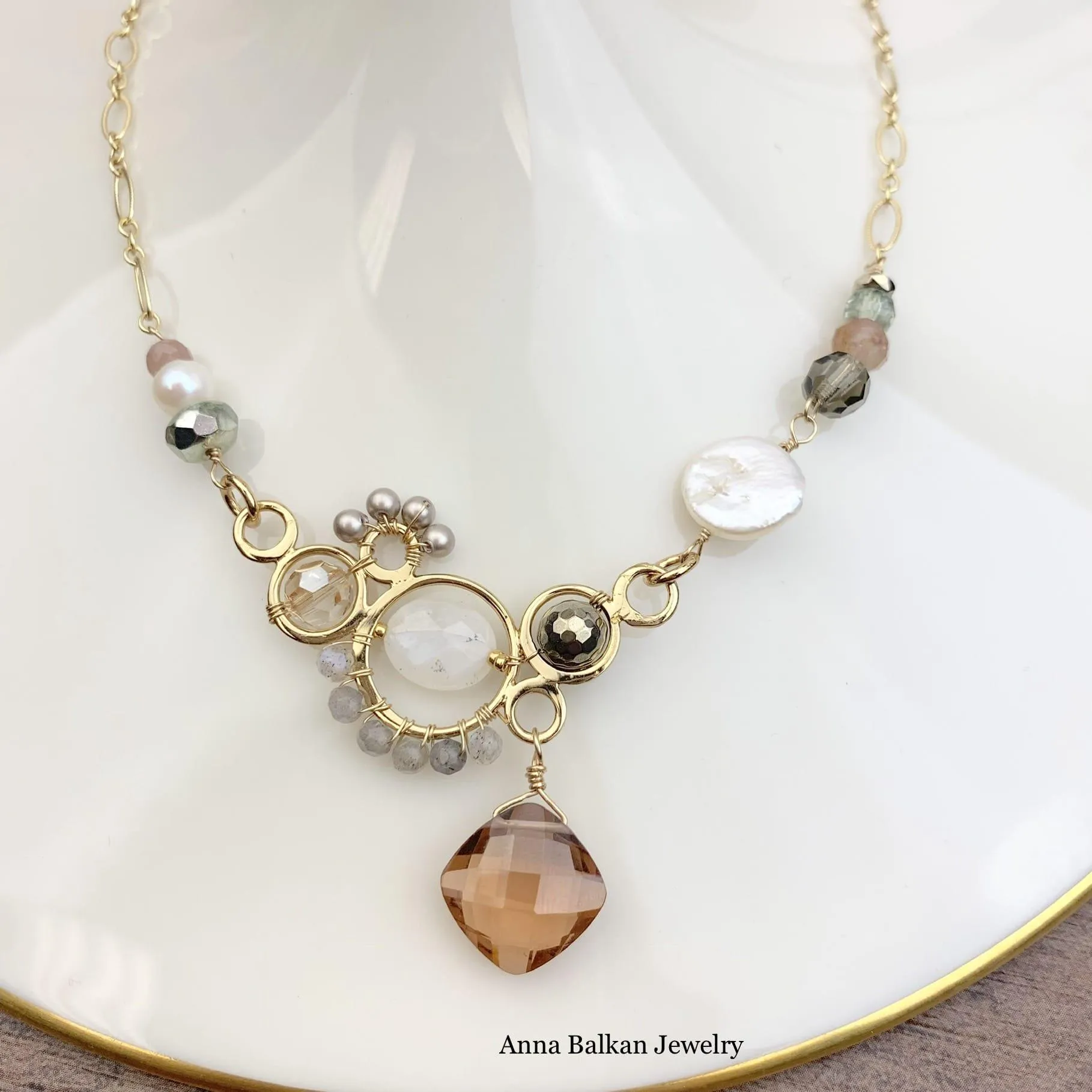 Zoe Large Bubble Necklace